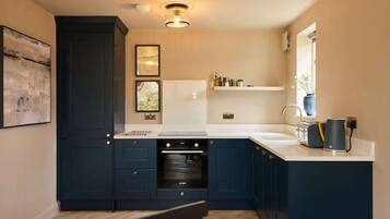 Fridge, oven, dishwasher, electric kettle