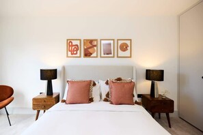 3 chambres, fer et planche Ă repasser, Wi-Fi, draps fournis