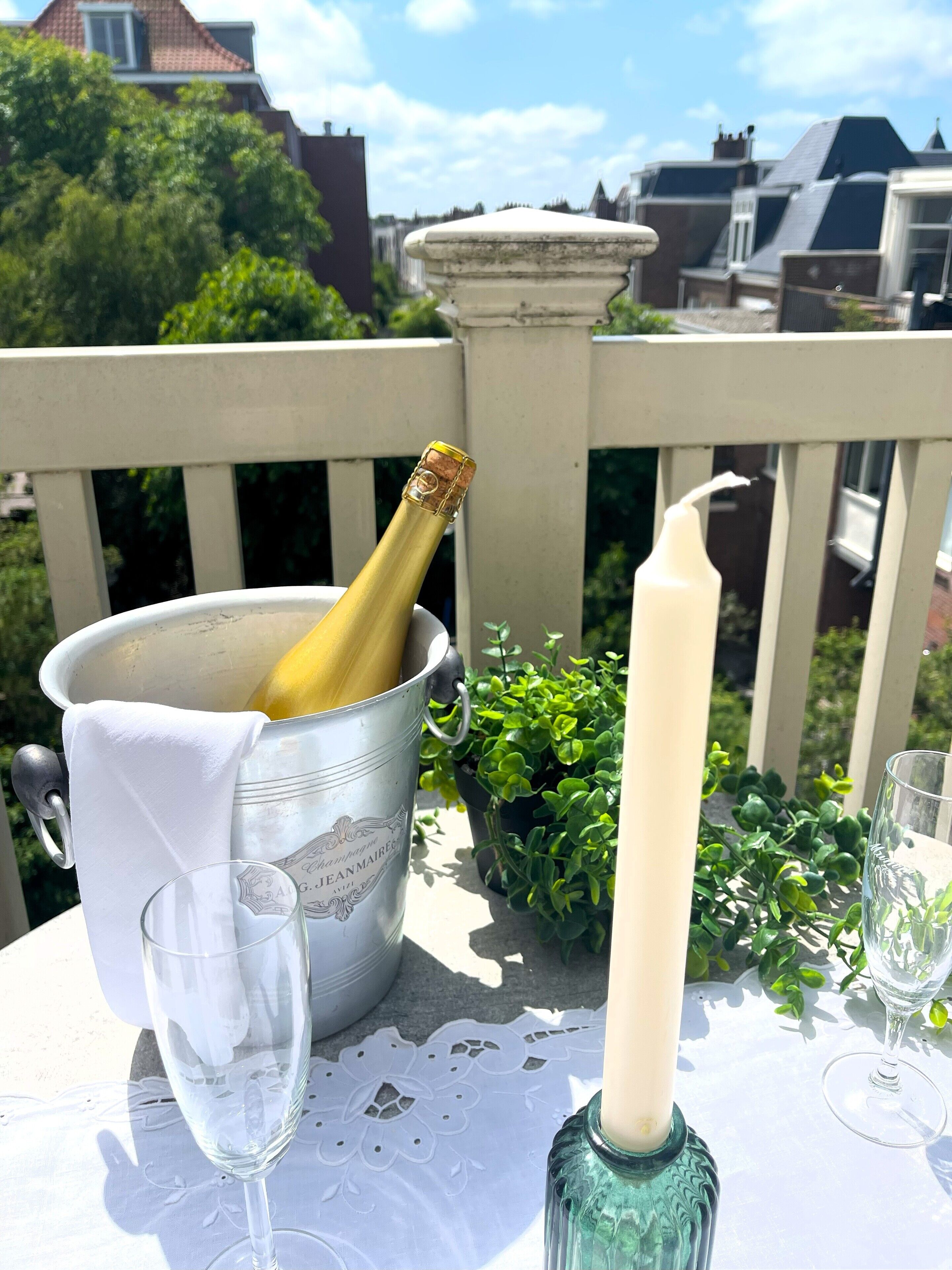 غرفة ديلوكس مزدوجة - بشرفة | شرفة/رواق