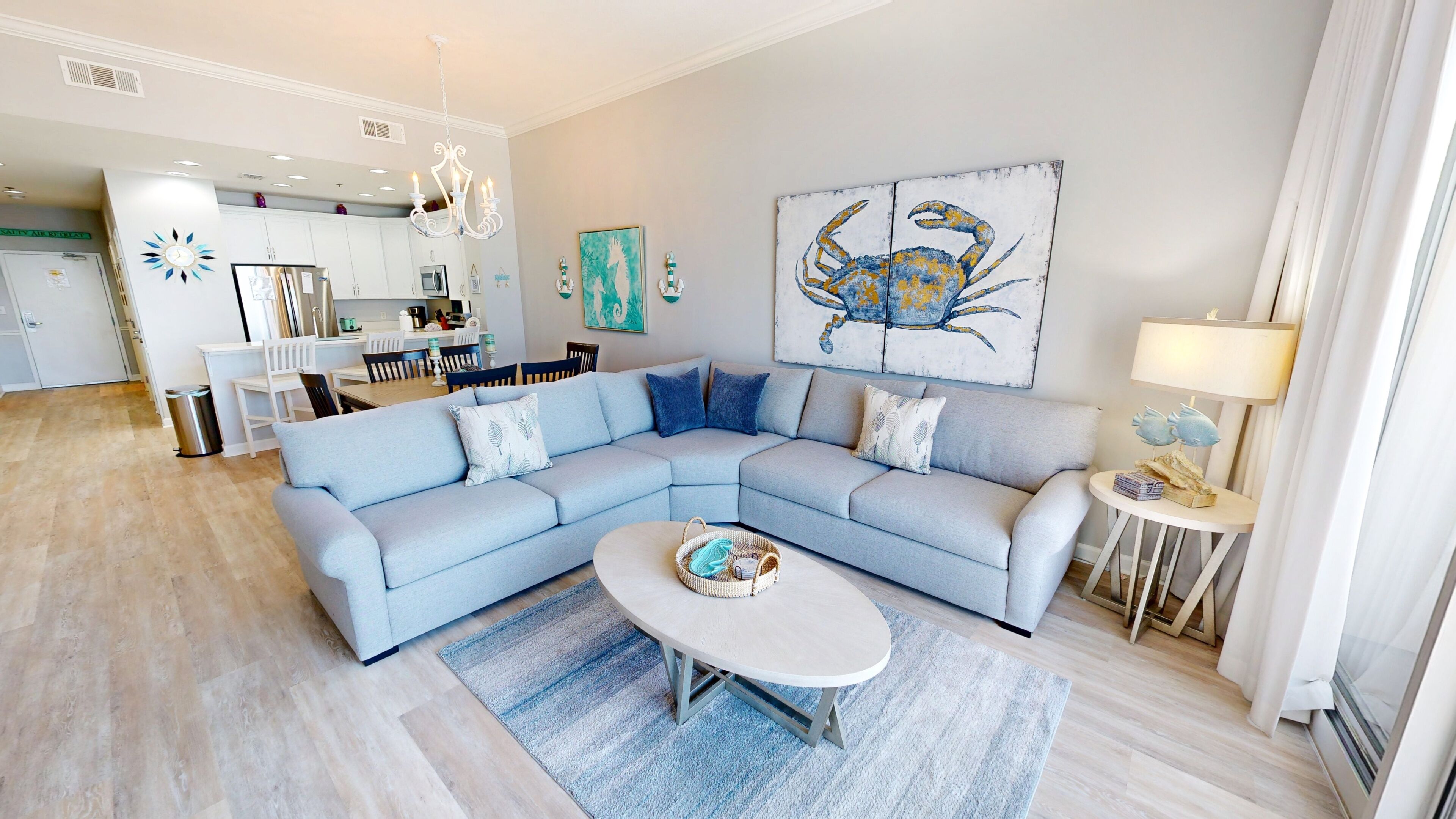 Condo, 3 chambres | Aire de séjour
