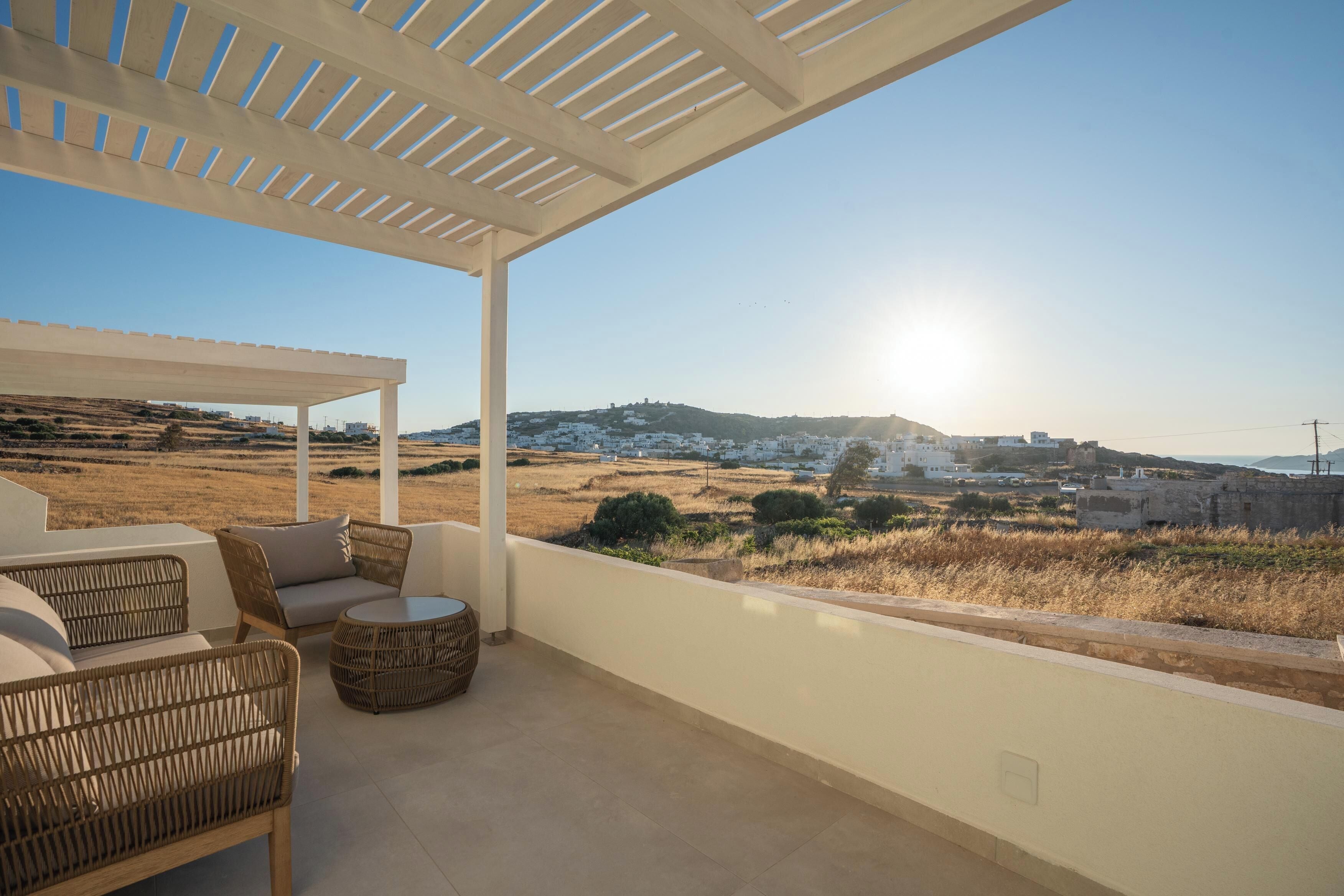 Apartamento, 1 quarto, terraço, vista para o mar | Terraço/pátio