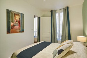 1 Schlafzimmer, Bügeleisen/Bügelbrett, kostenloses WLAN, Bettwäsche