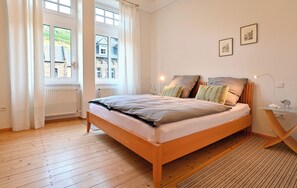 1 室のベッドルーム、WiFi、ベッドシーツ