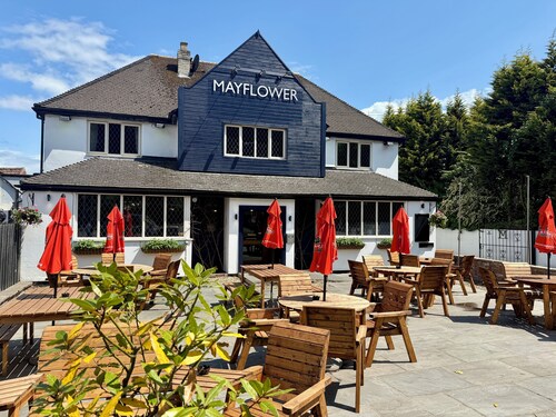 The Mayflower at Austerfield