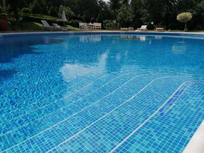 Mediterranean style, luxury family apartment - Golden Sands, Varna-swimming pool