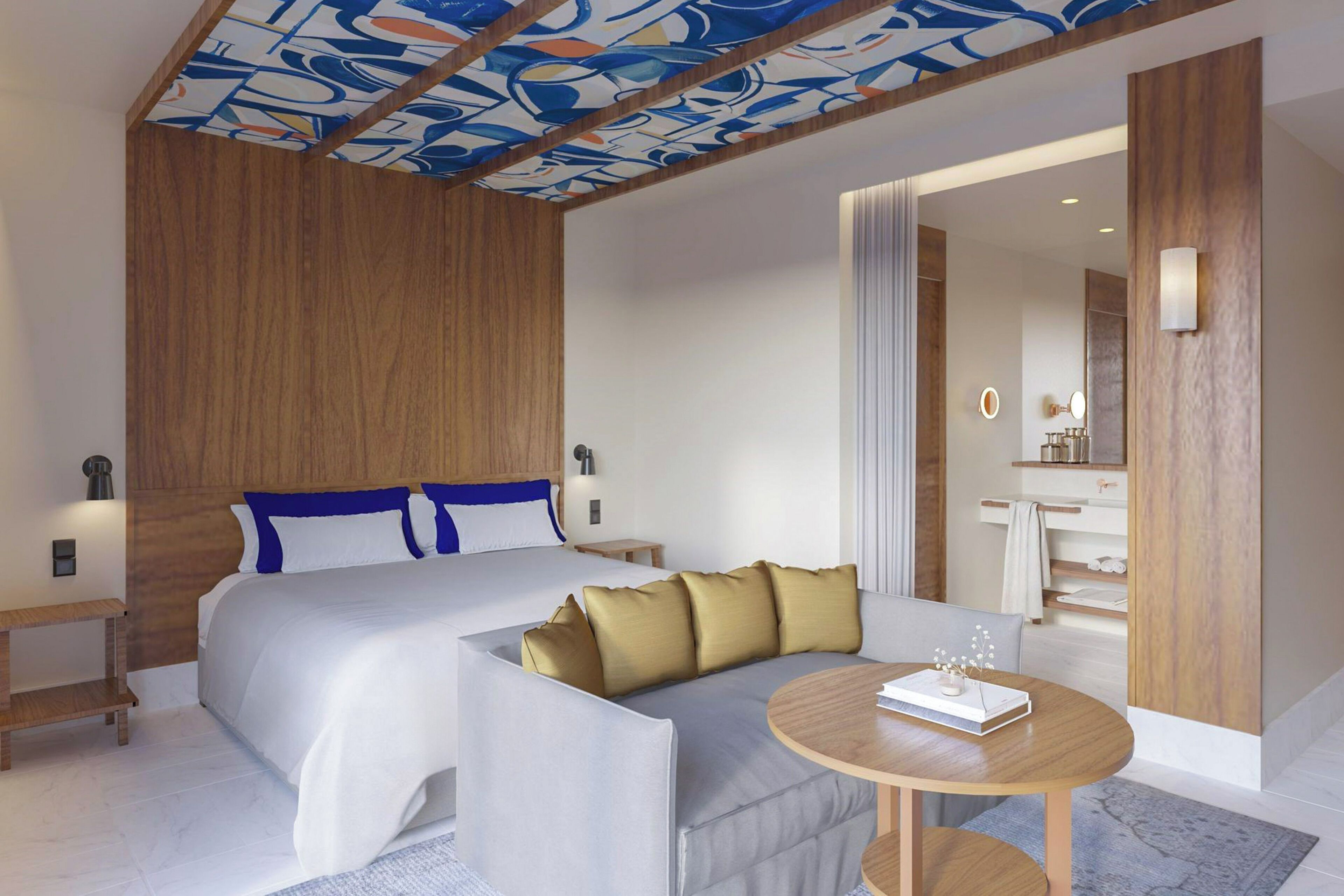 Free WiFi, bed sheets