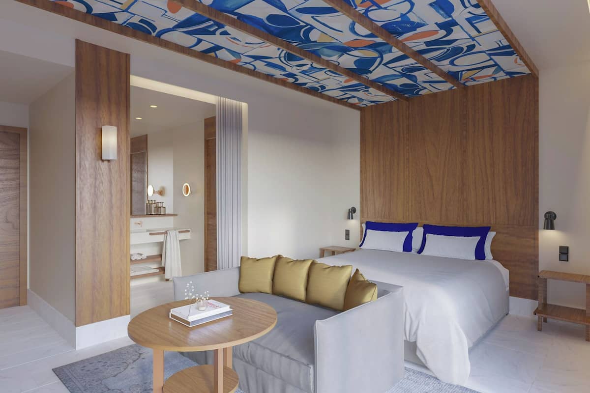 Minibar, blackout curtains, iron/ironing board, free WiFi