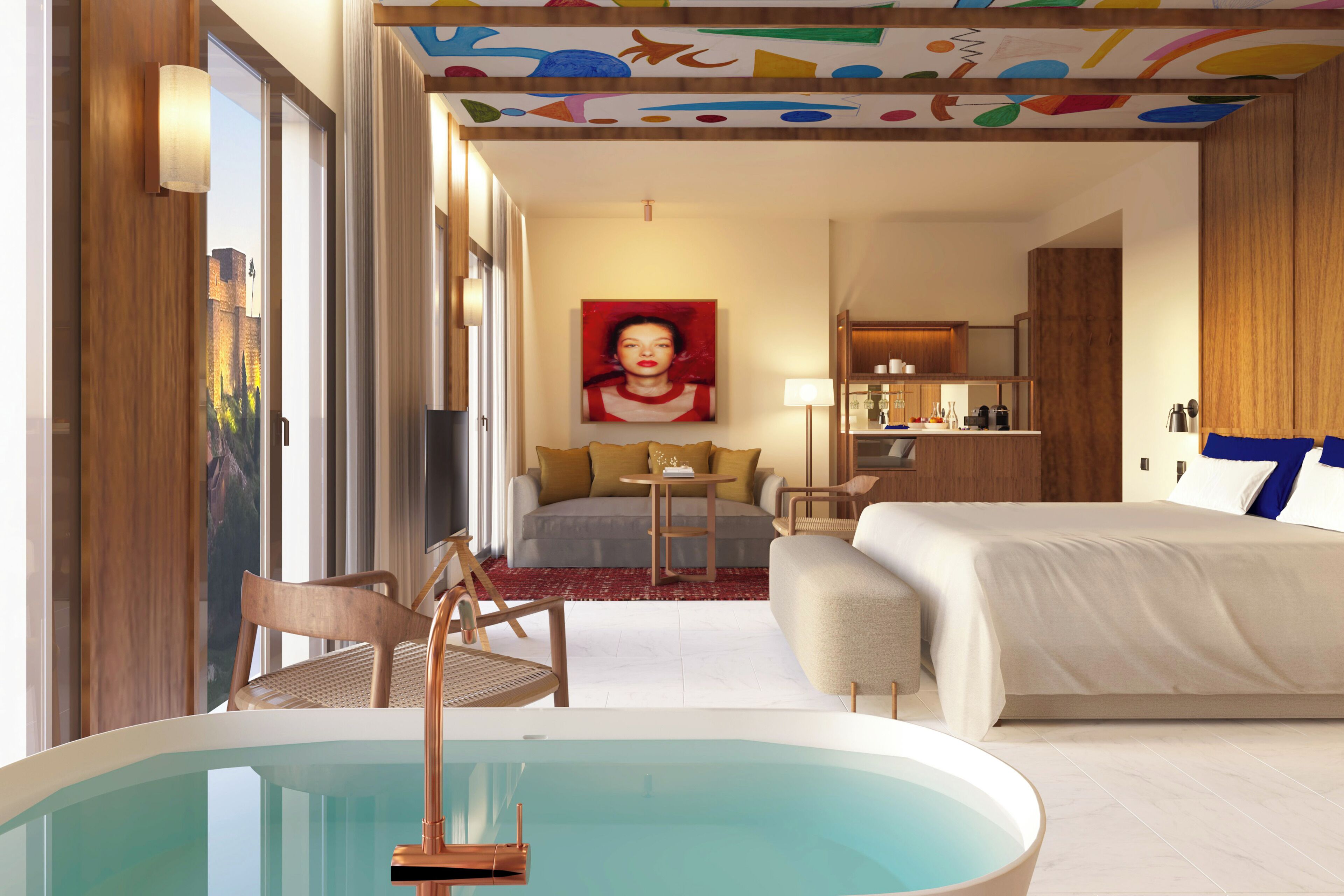 Suite (Exclusive ME+ | Alcazaba View) | Free WiFi, bed sheets