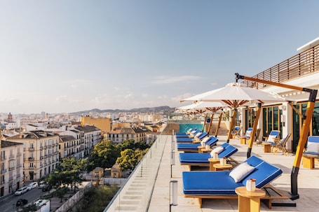 Rooftop terrace. ME Malaga by Melia