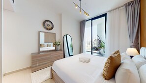 1 chambre, fer et planche à repasser, Wi-Fi gratuit, draps fournis