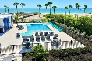 One Bedroom Villa (Gulf Front) | Vue sur la plage/l’océan