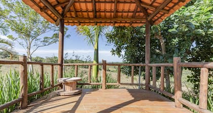 Casa de Campo c Piscina e Wi-fi em Gramadinho