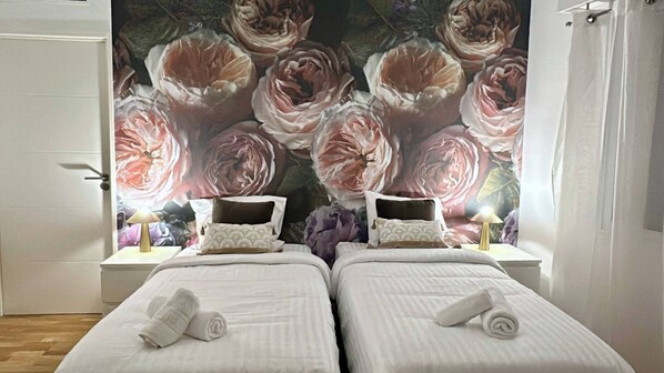3 chambres, fer et planche Ă repasser, Wi-Fi gratuit, draps fournis