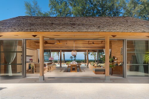 5BR Listing: “Luxury 5-Bedroom Beachfront Villa w/ Pool | Natai Beach, Phuket