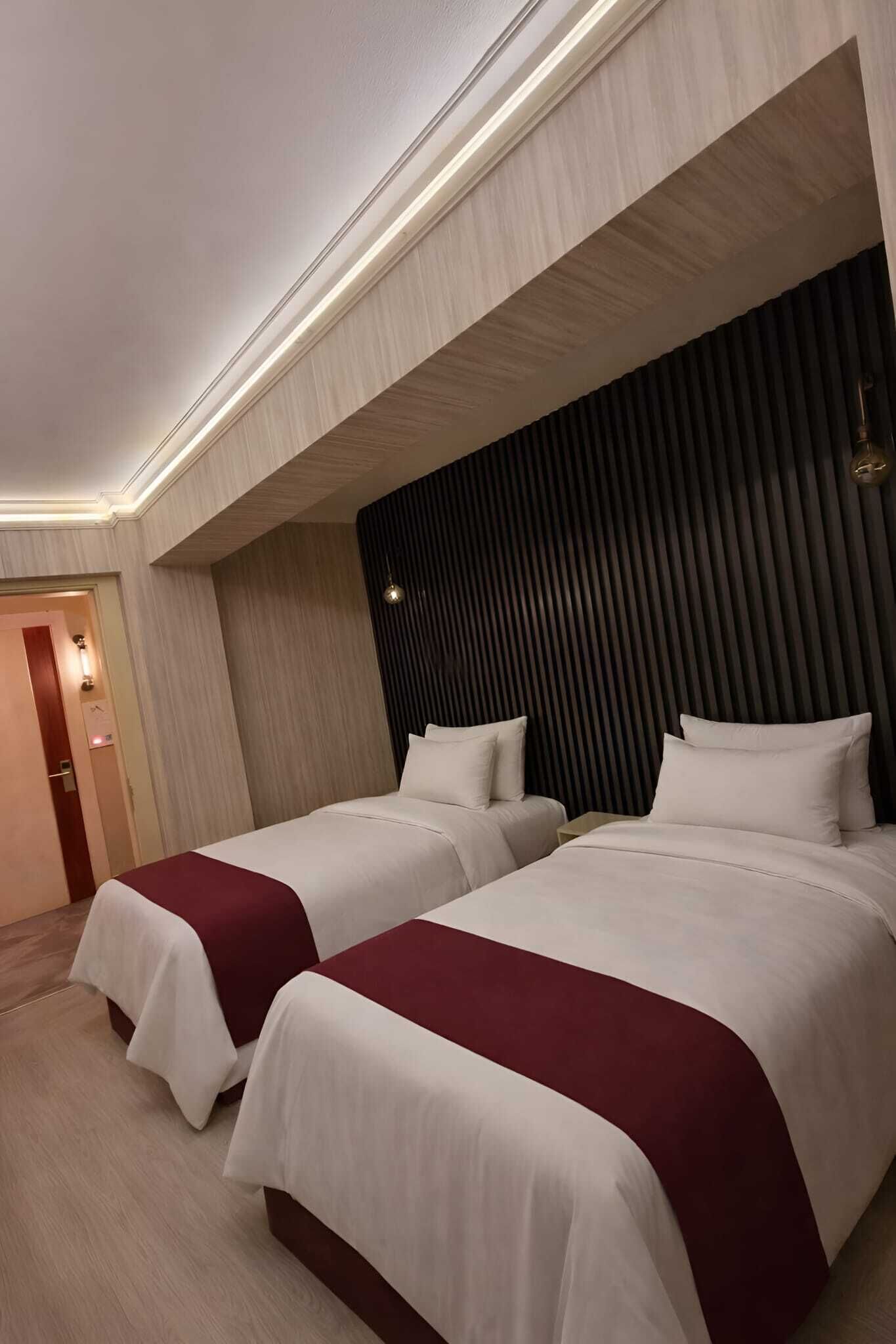 Economy-Zweibettzimmer, Balkon