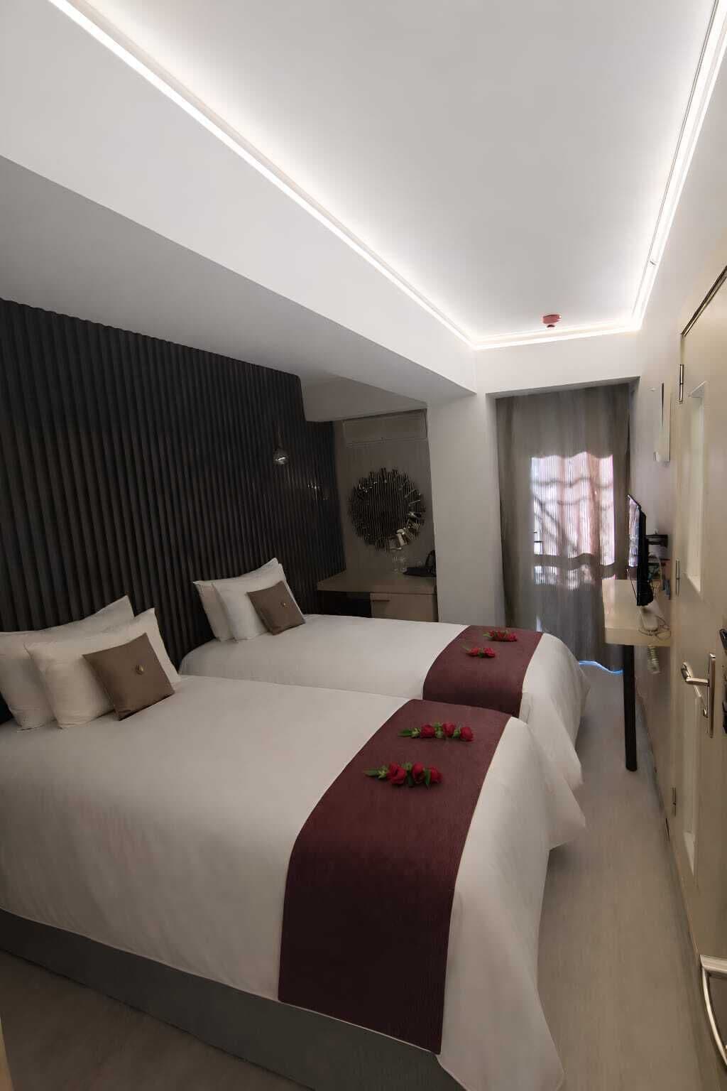 이코노미 트윈룸, 발코니 | 무료 WiFi