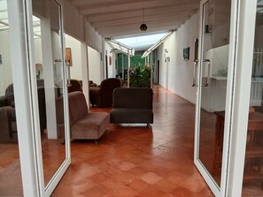 Overnatningsstedets facade