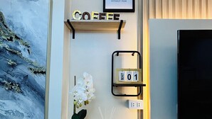 Chambre, 1 chambre, balcon, vue sur la ville | Commodité de la chambre