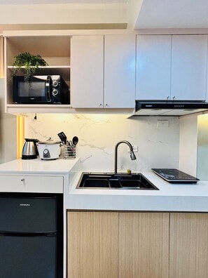 客房, 1 間臥室, 陽台, 城市景觀 | 住宿內部