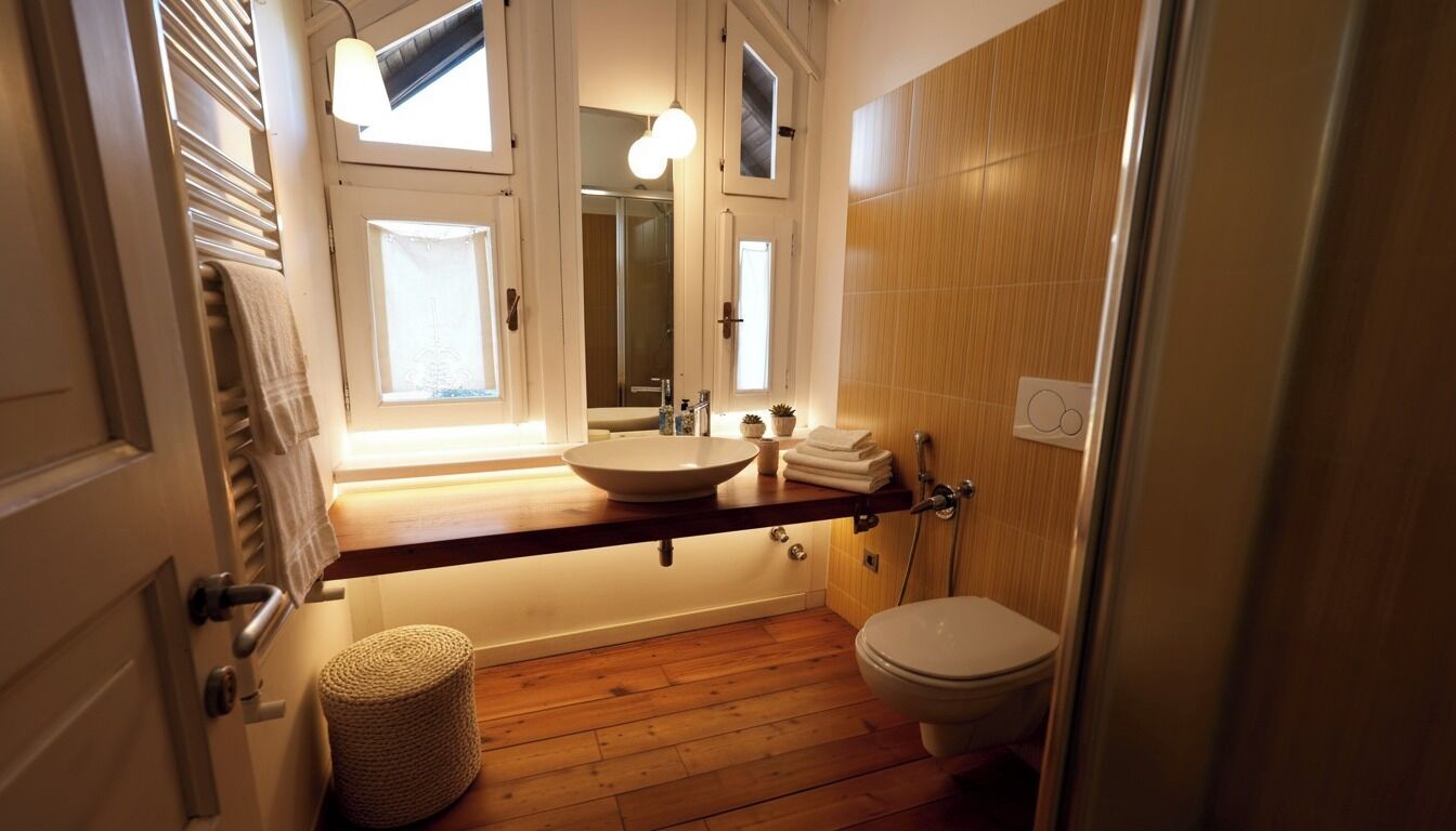 Doccia, asciugacapelli, bidet, asciugamani