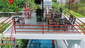 디럭스 더블룸 또는 트윈룸, 산 전망 | 발코니 전망