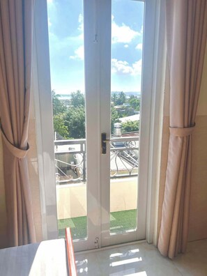 Basic Double Room Single Use, Balcony, City View | Memory foam beds, laptop workspace, free WiFi