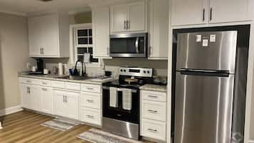 Microwave, oven, stovetop