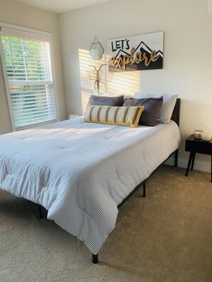 3 dormitorios, tabla de planchar con plancha, wifi y ropa de cama