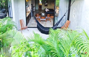 Udendørs spisemuligheder