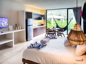 1 soveværelse, strygejern/strygebræt, gratis Wi-Fi, sengetøj