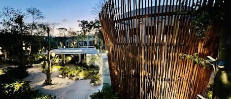 Terrein van de accommodatie