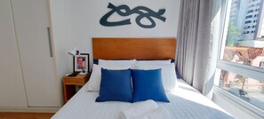 1 bedroom, iron/ironing board, Internet, bed sheets