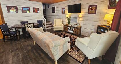 Brownstone Mill by the Pond