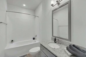 Shower, hair dryer