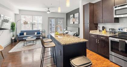Luxe 1 King Bed Suite In Uptown Charlotte!