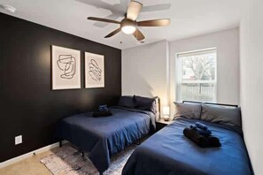 3 dormitorios, tabla de planchar con plancha, wifi y ropa de cama