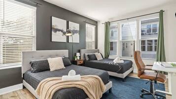 3 bedrooms, iron/ironing board, travel crib, WiFi