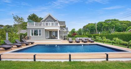 Expansive Hamptons Home Between Hampton Bays and Shinnecock Hills, Water...