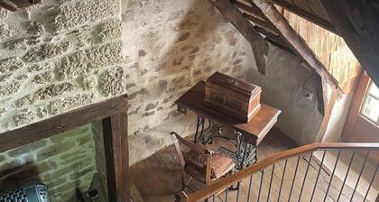 16th century thatched house, relaxation area for adults and children