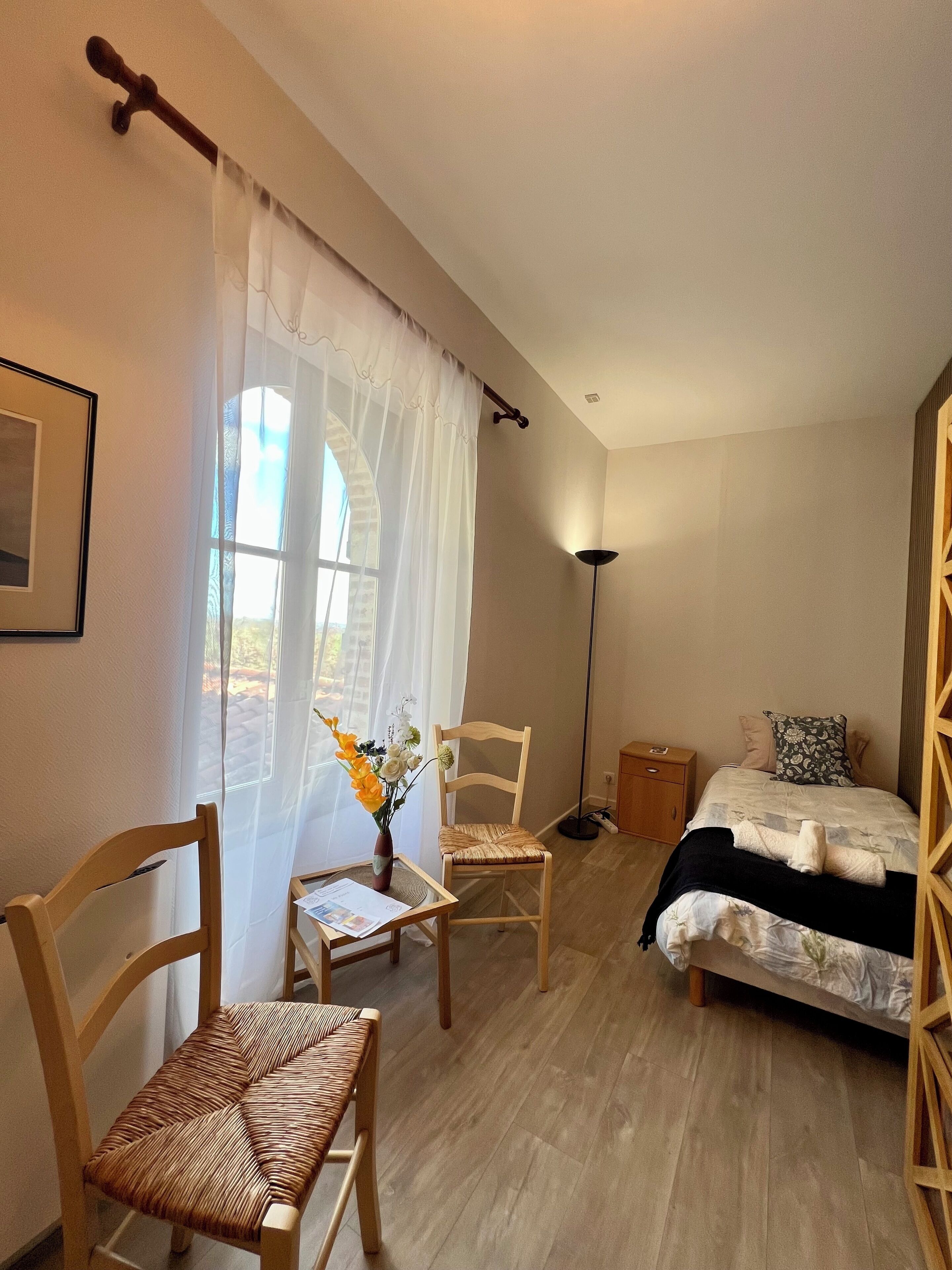 Chambre du levant avec 2 lits simple