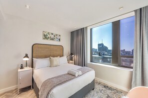 1 makuuhuone, tallelokero huoneessa, silitysrauta/-lauta, Wi-Fi