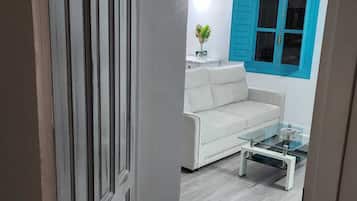 Smart-tv en een open haard