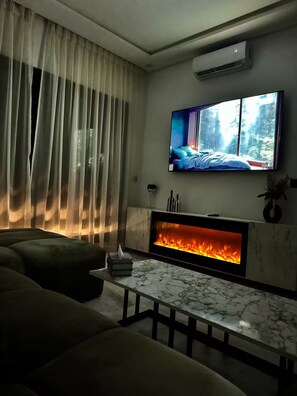 Interior - Cocoon in the center, very well-equipped (Netflix, IPTV). (Marrakesh)