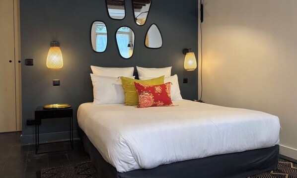 1 chambre, fer et planche à repasser, Wi-Fi gratuit, draps fournis