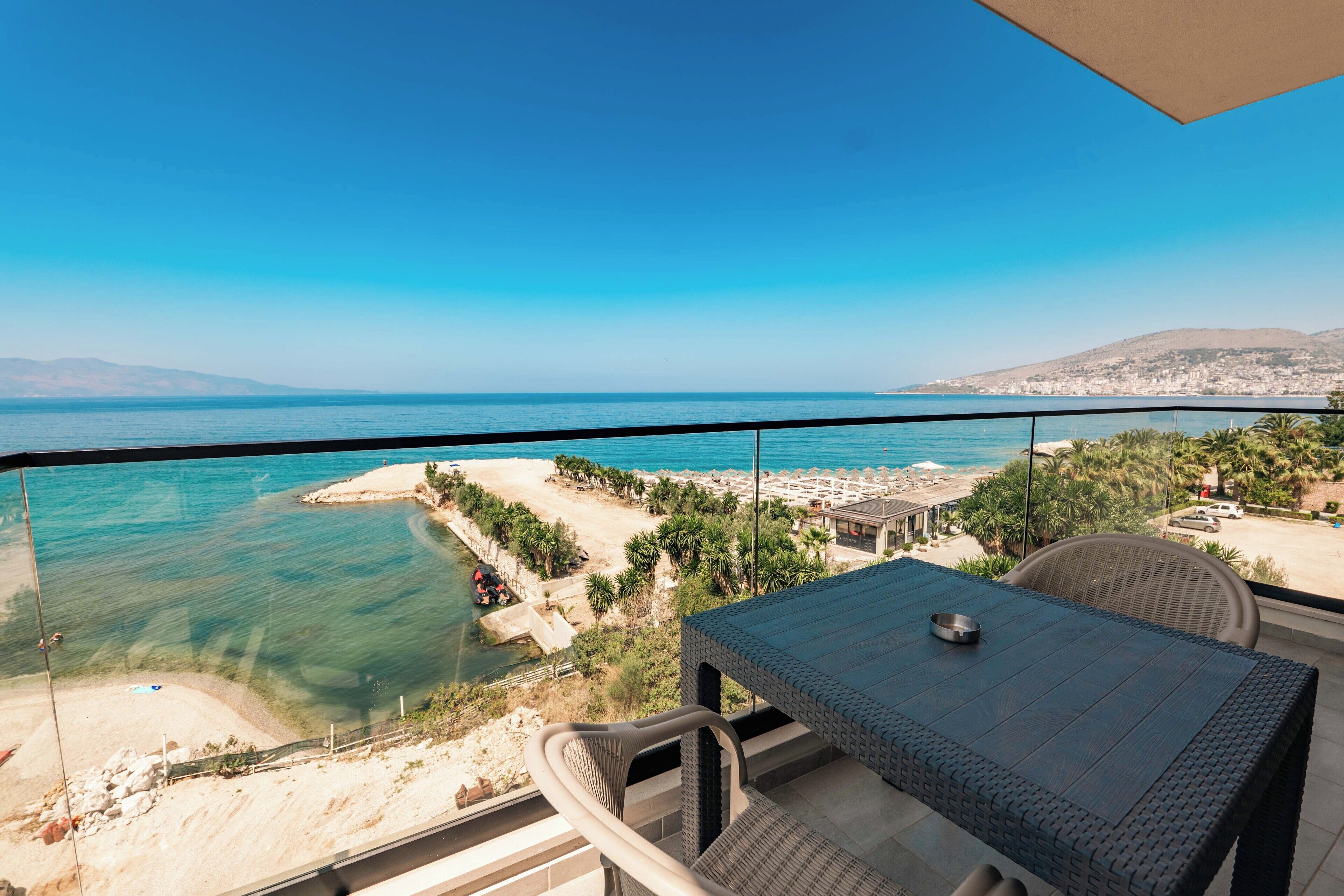 Deluxe Double Room, Sea View | Balcony