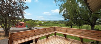 Charming 19th century craftsman designed for mid-sized groups.