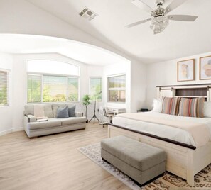 5 makuuhuonetta, silitysrauta/-lauta, vauvan matkasänky, Wi-Fi