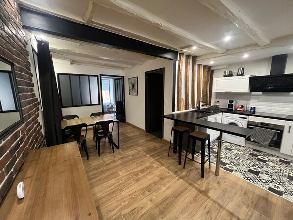 Private kitchen - Apartment rental Limoges (Limoges)