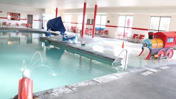 Indoor pool, a heated pool