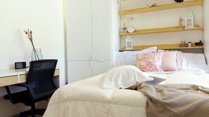 1 dormitori, wifi gratuïta i roba de llit 